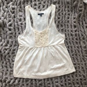 American Eagle cream tank